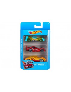 Hot Wheels paquete de 3 Cajas surtidas