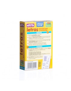 Tarjetas Educativas, Letras