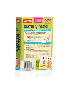 Tarjetas Educativas, Suma Resta