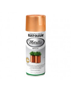 Pintura en aerosol acabado metálico, RUST-OLEUM