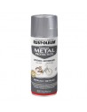 Metal Protección Esmalte Anticorrosivo en Aerosol Metálico Plata, RUST-OLEUM