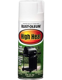 RUST-OLEUM Aerosol Alta Temperatura Color Blanco