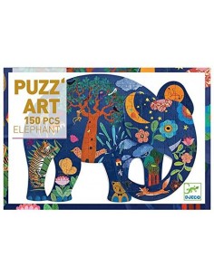 Rompecabezas Elephant de 150 piezas, DJECO