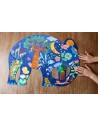 Rompecabezas Elephant de 150 piezas, DJECO