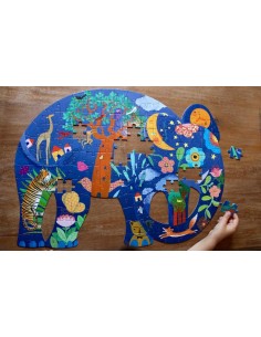 Rompecabezas Elephant de 150 piezas, DJECO