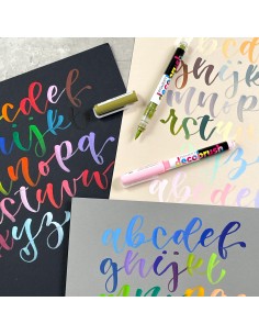 Pigment Decobrush Passion Colors, Set 12 Colores, KARIN MARKERS