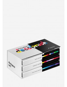 Pigment Decobrush, Designer Set 36 colores, KARIN MARKERS