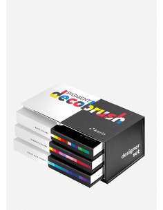 Pigment Decobrush, Designer Set 36 colores, KARIN MARKERS