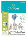 Bloc Mis primeros garabatos 40H A4 160G, CANSON