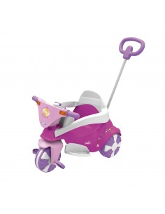 Triciclo Happy Rosa 3x1