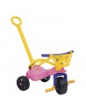 Triciclo Gatita con empujador, protección y canasta