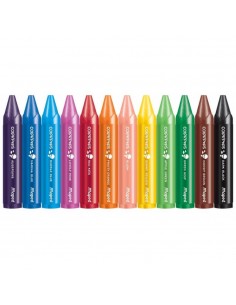 MAPED Crayones de Cera Peps Jumbo 12 Colores