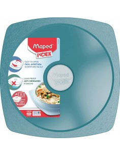 Concept, Plato para Alimentos color verde, MAPED