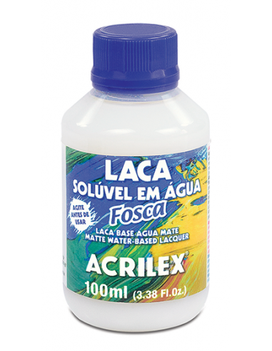 Laca Base Agua MATE 100ML, ACRILEX