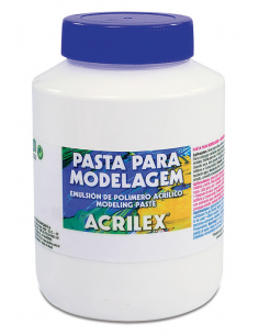 Pasta para modelar Blanco 500ML,  ACRILEX
