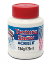 Pintura de Textura Nieve Glitter - ACRILEX
