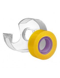 Cinta Adhesiva (Amarillo Transparente)19mm x 33m, MILAN