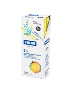 Rotuladores Punta Fina SWAY Fineliner 0,4mm Amarillo, MILAN