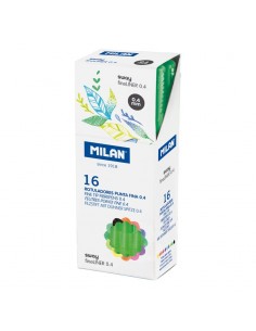 Rotuladores Punta Fina SWAY Fineliner 0,4mm Verde, MILAN