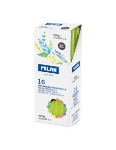 Rotuladores Punta Fina SWAY Fineliner 0,4mm Verde Claro, MILAN