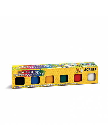 Tempera Guache Foster Colors, ACRILEX