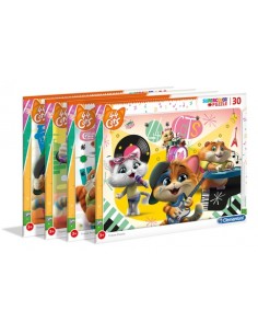 Rompecabezas de 30 Piezas, 44 Gatos, Clementoni