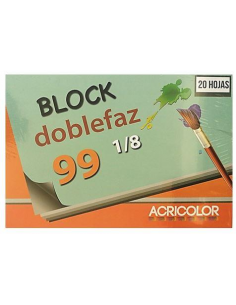 Bloc Doble Hoja - 20 Hojas | Jobbi