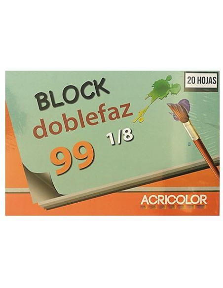 Bloc Doble Hoja - 20 Hojas | Jobbi
