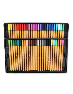 Estuche metálico Punta fina 88- 50 colores, STABILO
