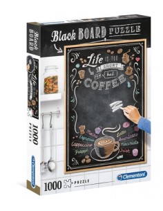 Rompecabezas Black Board Coffee de Clementoni | Jobbi