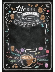 Rompecabezas Black Board Coffee de Clementoni | Jobbi