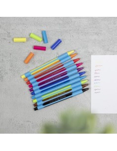 Estuche de 8 Lapiceros, Slider Edge, SCHNEIDER