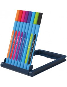 Estuche de 8 Lapiceros, Slider Edge, SCHNEIDER