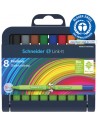 Estuche de 8 Marcadores Punta fina, Link-It, SCHNEIDER