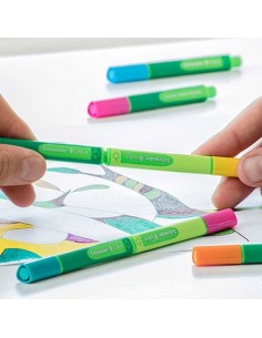 Estuche de 16 Rotuladores Punta de 1mm, Link-It, SCHNEIDER