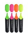 Estuche de 4 Resaltadores, Job, SCHNEIDER