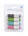 SILHOUETTE Brillante Plumas de dibujo Glitter