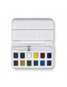 Set de Acuarelas + Brush pen- 12pzas, WINSOR & NEWTON