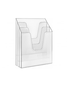 Organizador vertical, color Cristal, Acrimet