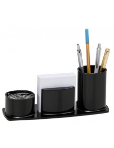 Organizador de Escritorio Millenium, color Negro, Acrimet