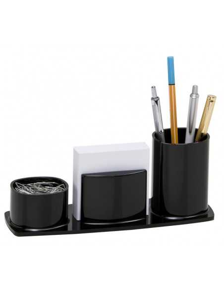 Organizador de Escritorio Millenium, color Negro, Acrimet