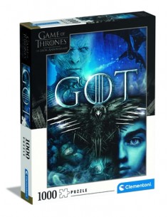 Rompecabezas Game of Thrones de 1000 piezas, Clementoni