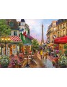 Rompecabezas Flowers in Paris de 1000 piezas, CLEMENTONI
