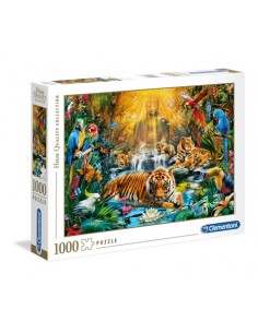 Rompecabezas Mystic Tigers de 1000 piezas, CLEMENTONI