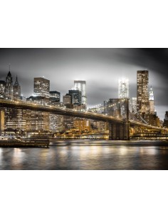 Rompecabezas New York Skyline de 1000 piezas, Clementoni