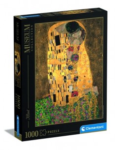 Rompecabezas Klimt, Il Bacio de 1000 piezas, Clementoni
