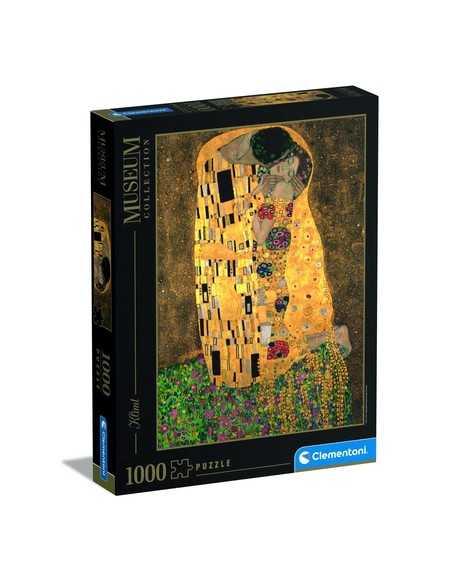 Rompecabezas Klimt, Il Bacio de 1000 piezas, Clementoni