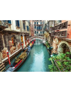 Rompecabezas canal de Venecia de 1000 piezas, CLEMENTONI