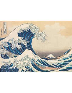 Rompecabezas Hokusai, La Gran Ola de 1000 piezas, Clementoni