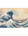 Rompecabezas Hokusai, La Gran Ola de 1000 piezas, Clementoni
